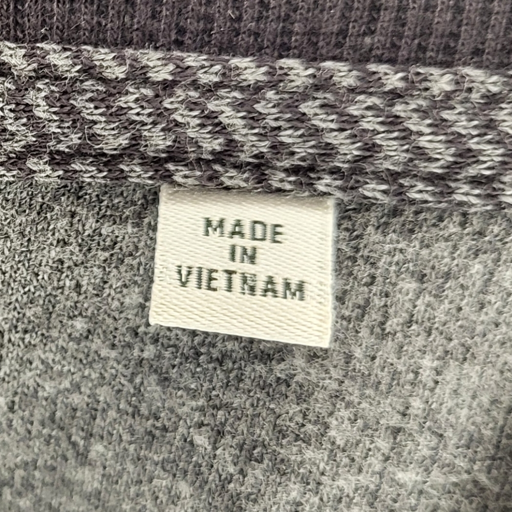 Linksoul Full Zip Herringbone Pattern Sweater Siz… - image 7